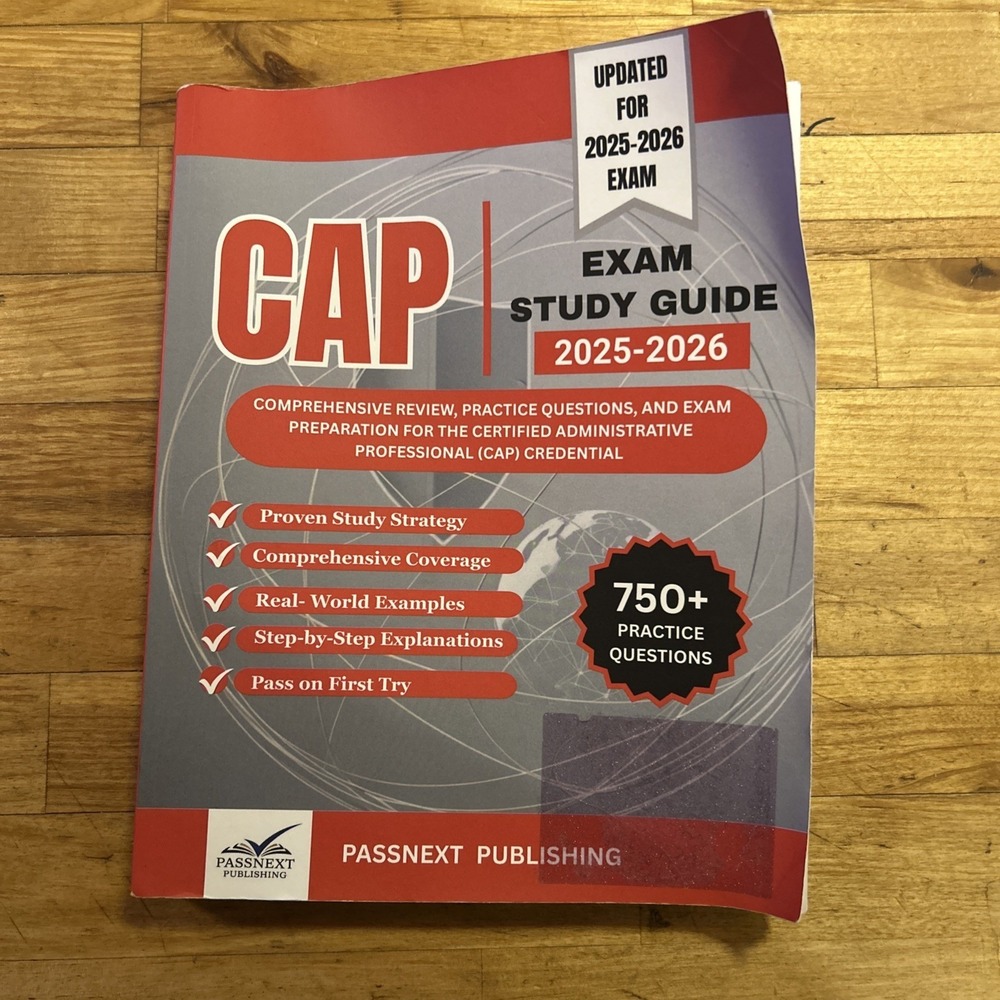 CAP EXAM STUDY GUIDE 2025-2026: COMPREHENSIVE REVIEW, PRACTICE Book